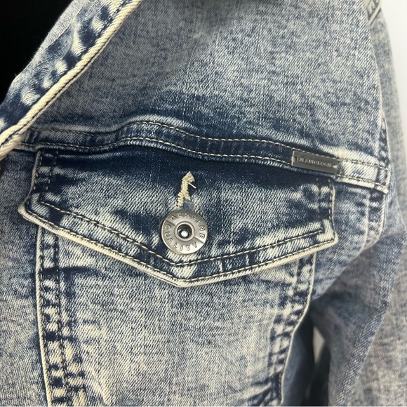 Jeaniologie Jacket Stone Wash Denim Jacket With Hood XXL - Picture 5 of 8